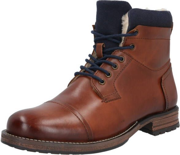 ABOUT YOU Veterboots 'Finn' cognac