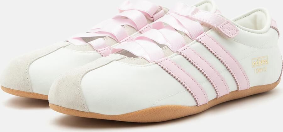 ADIDAS ORIGINALS Ballerina met riempjes 'Tokyo' goud rosa wit - Foto 8