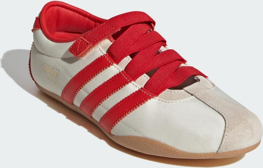 ADIDAS ORIGINALS Ballerina met riempjes 'Tokyo' rood wit - Foto 5
