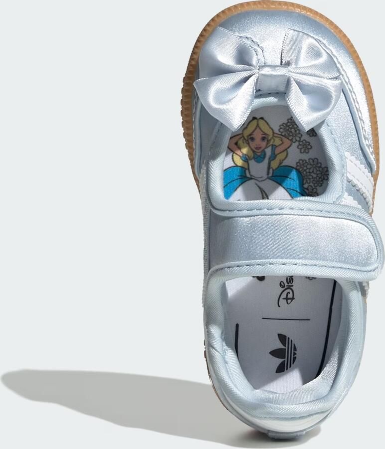 ADIDAS ORIGINALS Ballerina's 'Samba Jane' lichtblauw wit - Foto 6
