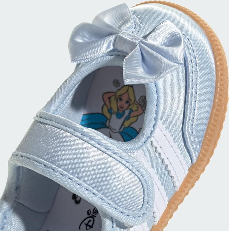 ADIDAS ORIGINALS Ballerina's 'Samba Jane' lichtblauw wit - Foto 4