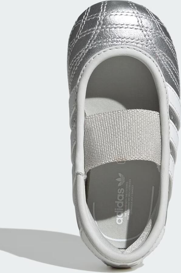 ADIDAS ORIGINALS Ballerina's 'Taekwondo' zilver wit - Foto 8