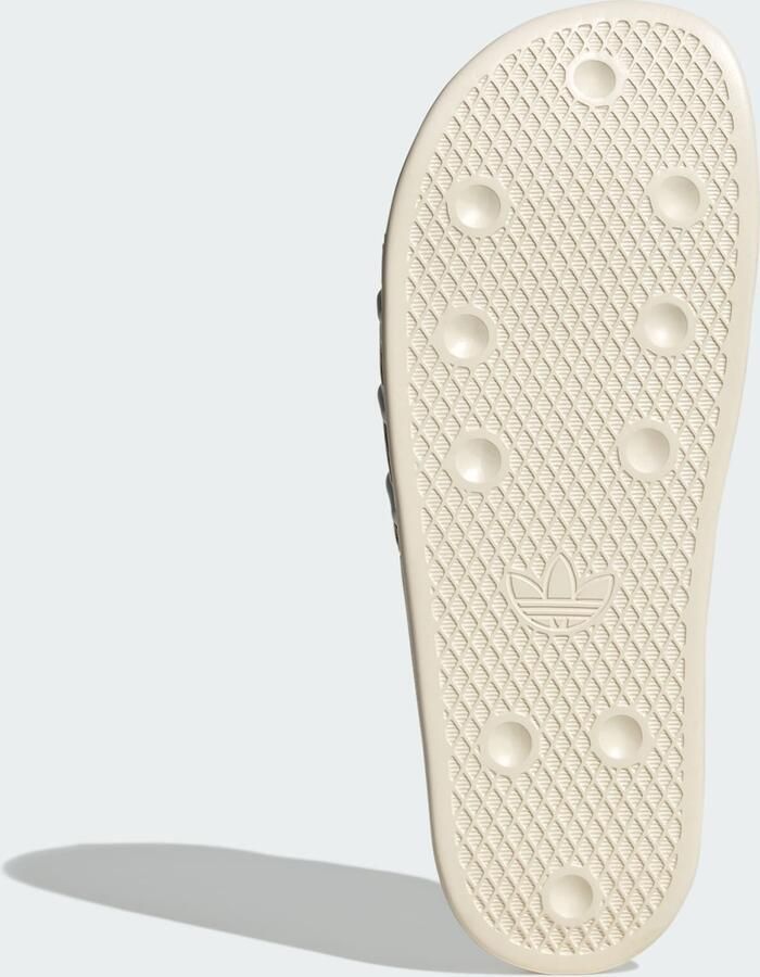 ADIDAS ORIGINALS Muiltjes 'Adilette' lichtbeige chocoladebruin mokka wit - Foto 5
