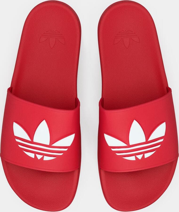 ADIDAS ORIGINALS Muiltjes 'ADILETTE' rood wit - Foto 3