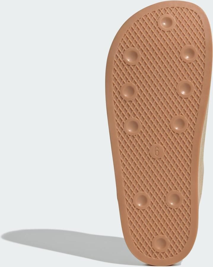 Adidas Adimule Slippers en Sandalen Dames Beige 1 3 Leer - Foto 4