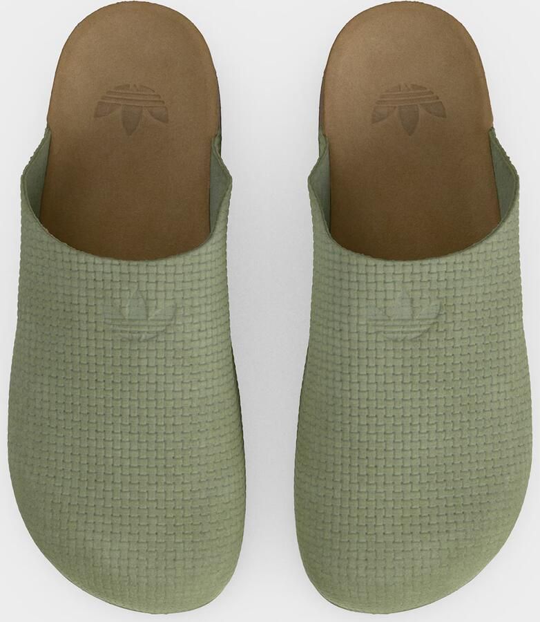 Adidas Adimule Slippers en Sandalen Groen 1 3 Leer - Foto 4