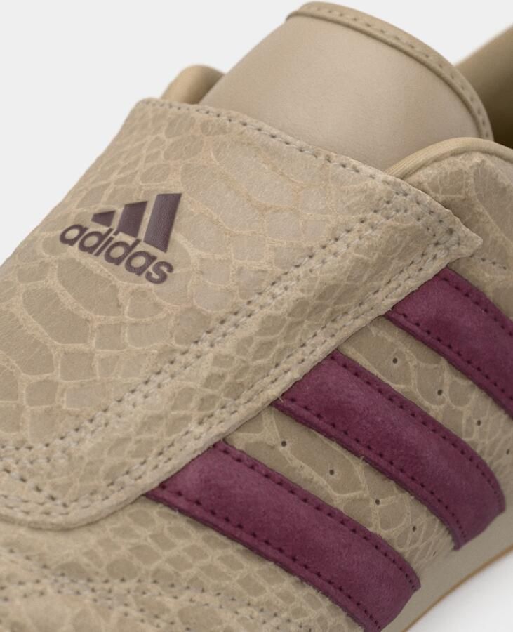 ADIDAS ORIGINALS Slip-on 'Taekwondo' beige taupe bordeaux - Foto 3