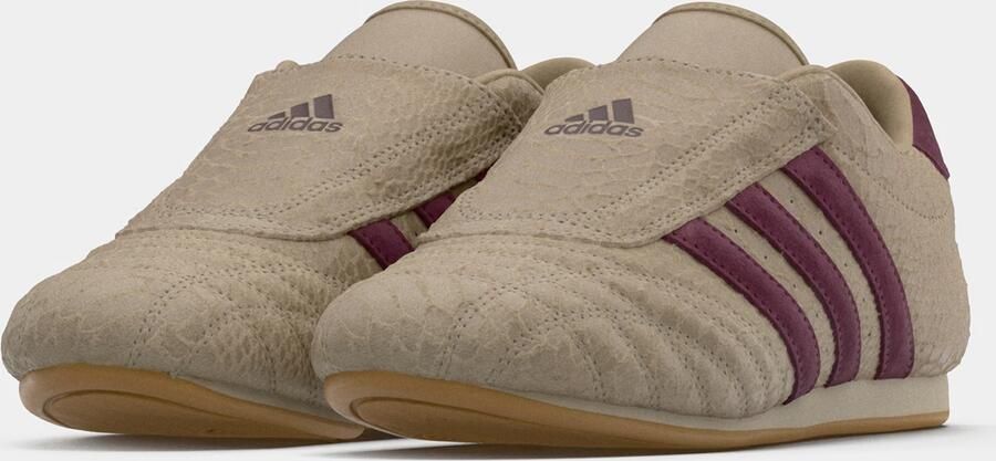 ADIDAS ORIGINALS Slip-on 'Taekwondo' beige taupe bordeaux - Foto 8