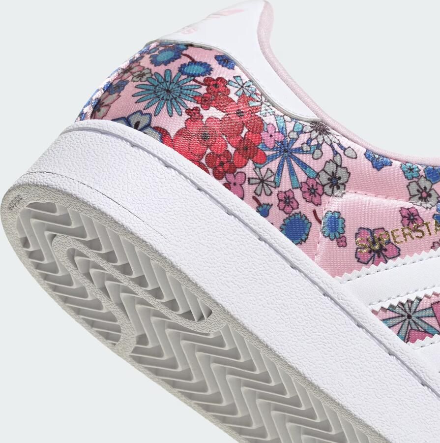 ADIDAS ORIGINALS Sneakers 'Adidas x Liberty London Superstar II' blauw pink rosa wit - Foto 5