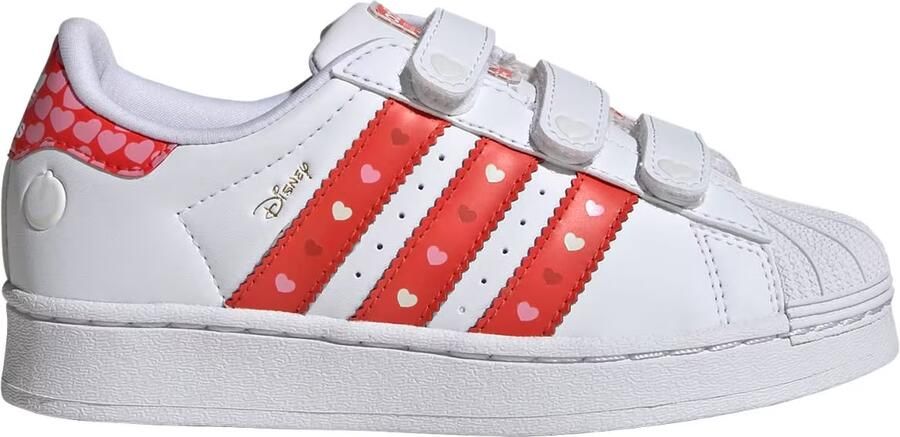 ADIDAS ORIGINALS Sneakers 'Disney Superstar LED LIGHTS' rosa rood zwart wit - Foto 9