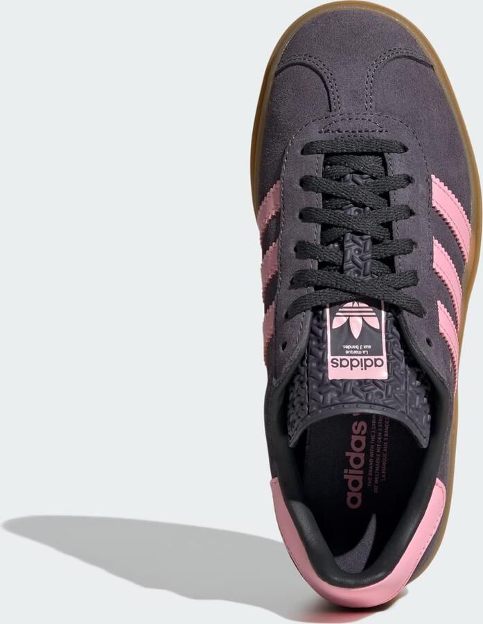 Adidas Originals Gazelle Bold sneakers donkerbruin roze - Foto 5