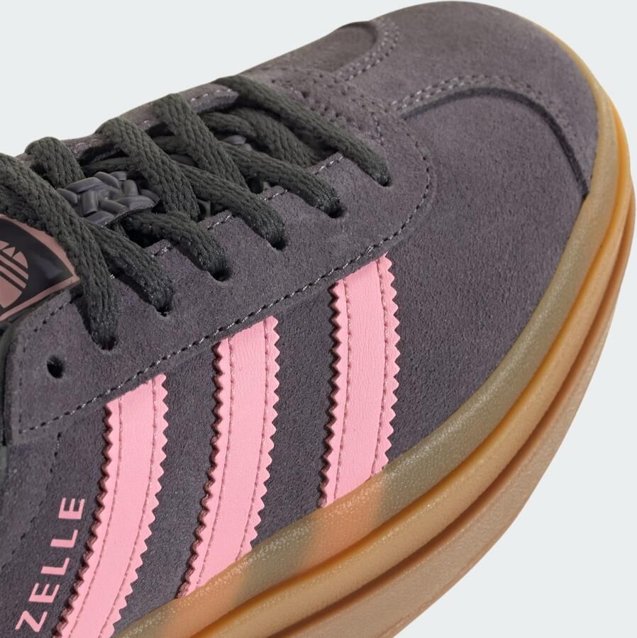 Adidas Originals Gazelle Bold sneakers donkerbruin roze - Foto 6