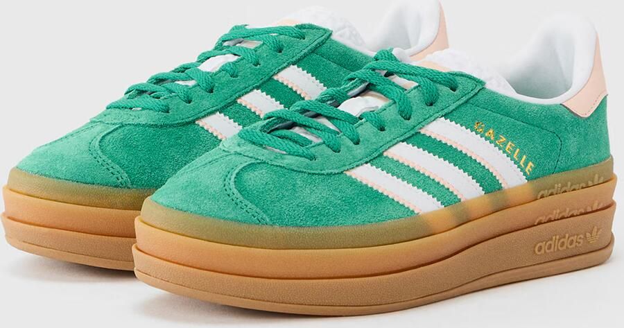 ADIDAS ORIGINALS Sneakers 'Gazelle Bold' groen poederroze wit - Foto 5