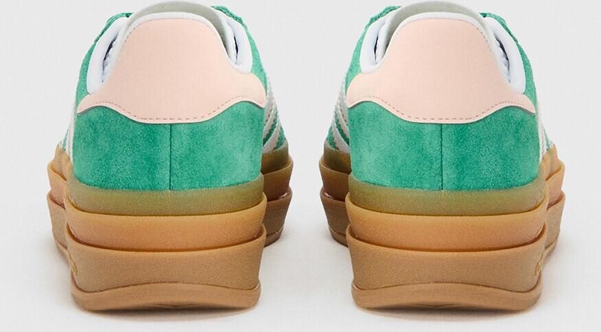 ADIDAS ORIGINALS Sneakers 'Gazelle Bold' groen poederroze wit - Foto 6