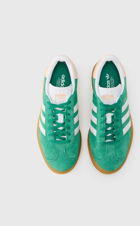 ADIDAS ORIGINALS Sneakers 'Gazelle Bold' groen poederroze wit - Foto 4