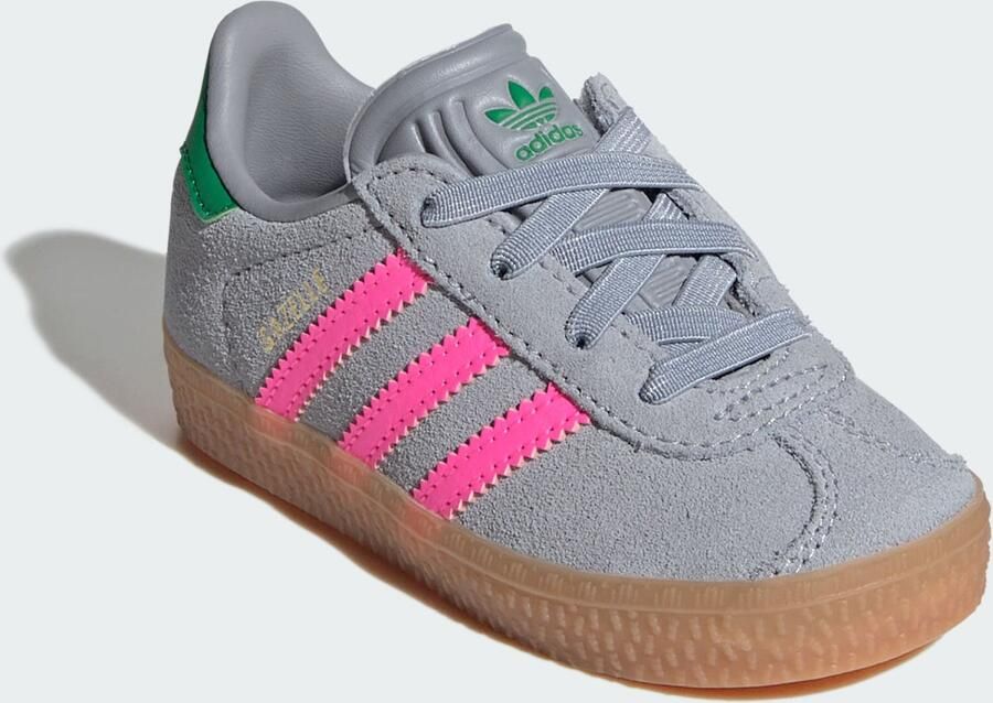 ADIDAS ORIGINALS Sneakers 'Gazelle' grijs grasgroen pink - Foto 4