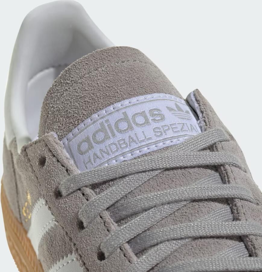Adidas Originals Handball Spezial suède sneakers lichtgrijs wit - Foto 8