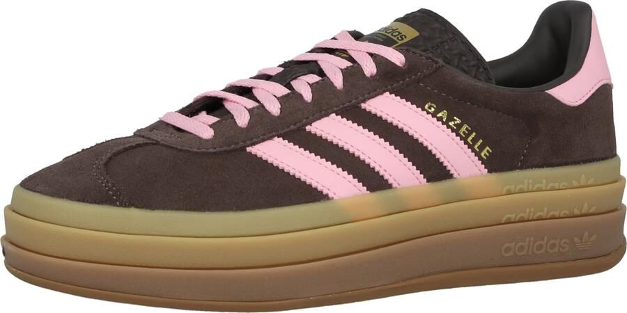 ADIDAS ORIGINALS Sneakers laag 'GAZELLE BOLD' chocoladebruin goud rosa - Foto 4