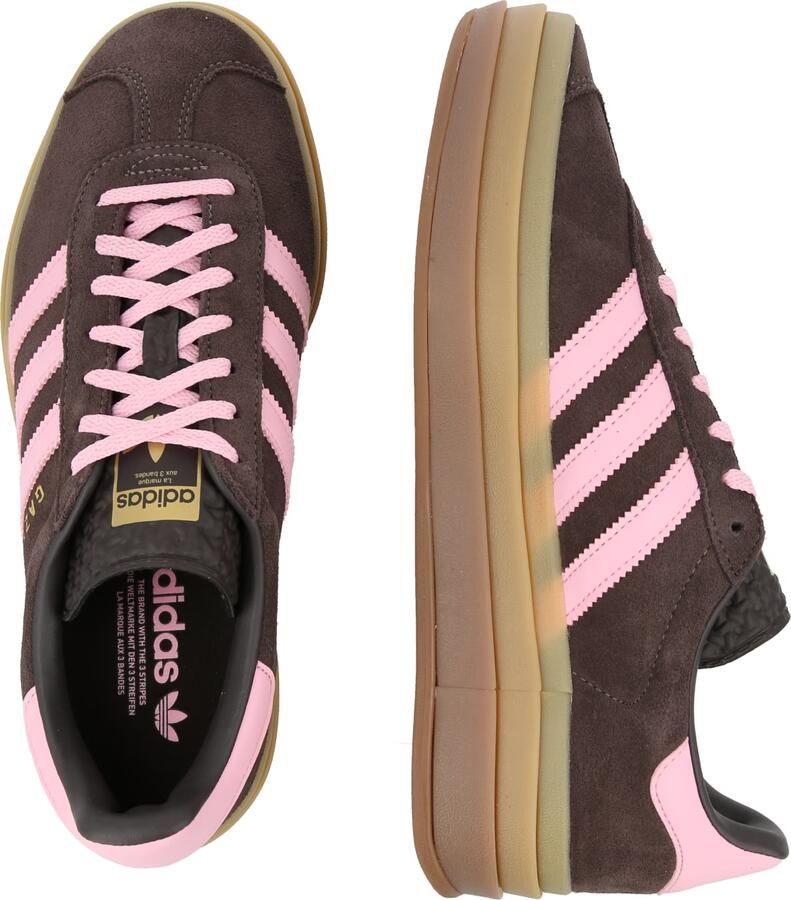 ADIDAS ORIGINALS Sneakers laag 'GAZELLE BOLD' chocoladebruin goud rosa - Foto 5