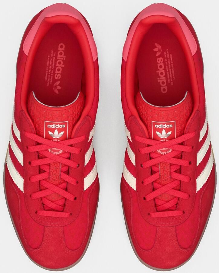 Adidas Originals Gazelle Indoor Jersey Dames Rood- Dames Rood - Foto 4