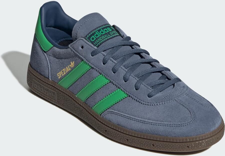 Adidas Handball Spezial Schoenen Blauw Maat: 40 2 3 Leer Foot Locker - Foto 4