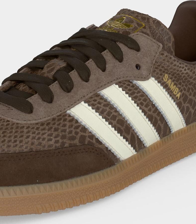 ADIDAS ORIGINALS Sneakers laag 'Samba' bruin wit - Foto 4