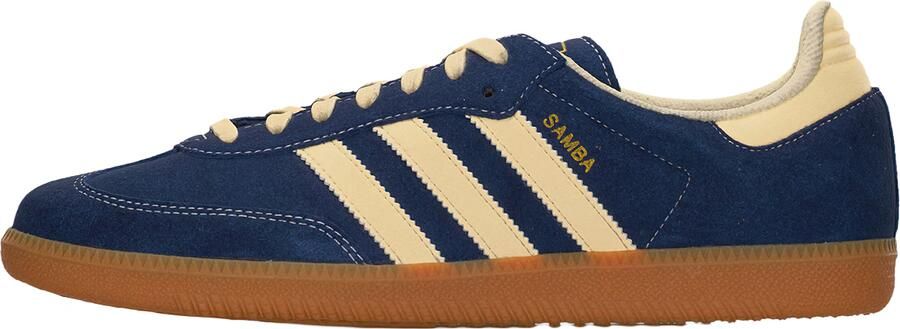 ADIDAS ORIGINALS Sneakers laag 'Samba' chamois donkerblauw goud - Foto 2
