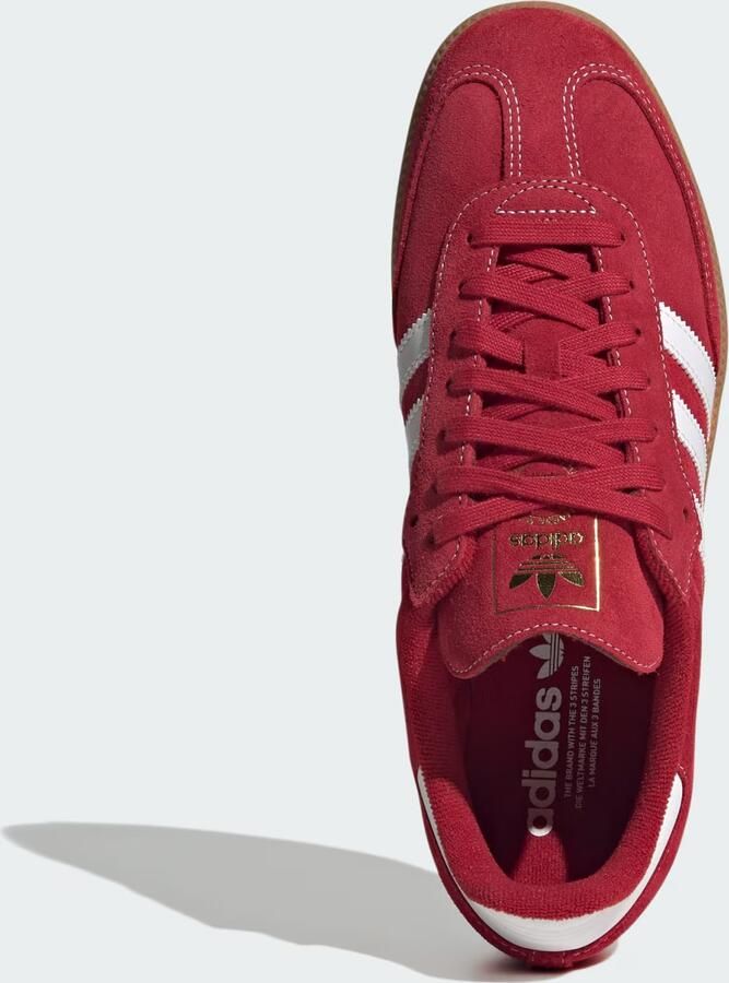 ADIDAS ORIGINALS Sneakers laag 'Samba' donkerrood wit - Foto 3