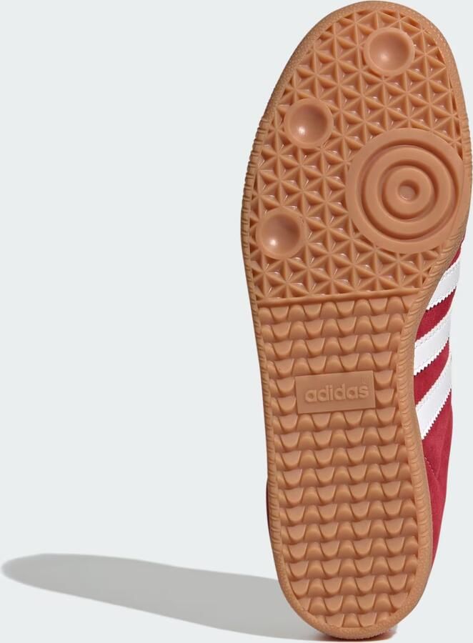 ADIDAS ORIGINALS Sneakers laag 'Samba' donkerrood wit - Foto 4