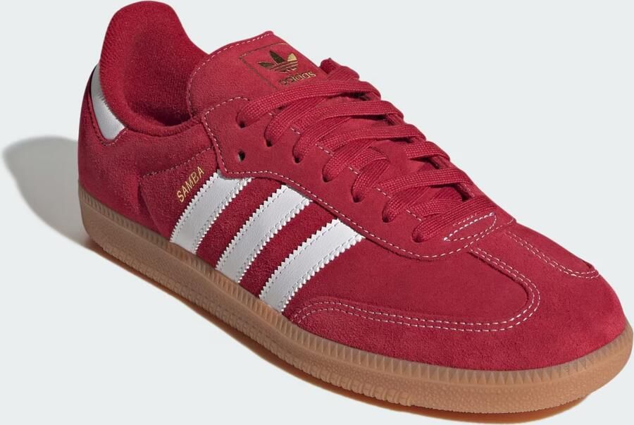 ADIDAS ORIGINALS Sneakers laag 'Samba' donkerrood wit - Foto 5