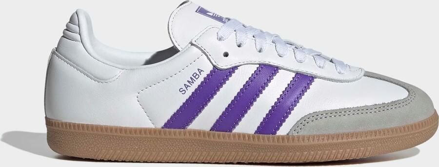ADIDAS ORIGINALS Sneakers laag 'SAMBA' grijs lila wit - Foto 4