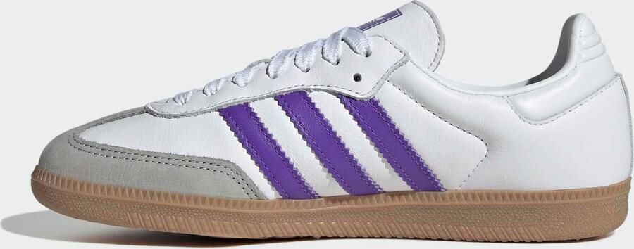 ADIDAS ORIGINALS Sneakers laag 'SAMBA' grijs lila wit - Foto 8