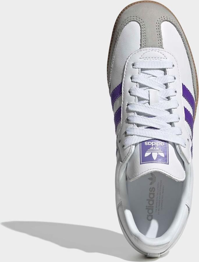ADIDAS ORIGINALS Sneakers laag 'SAMBA' grijs lila wit - Foto 5