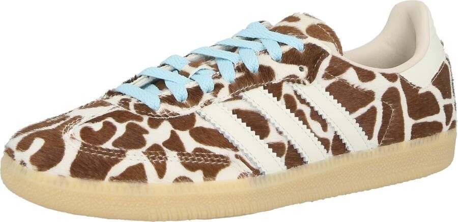 ADIDAS ORIGINALS Sneakers laag 'SAMBA' lichtbeige hemelsblauw bruin - Foto 4