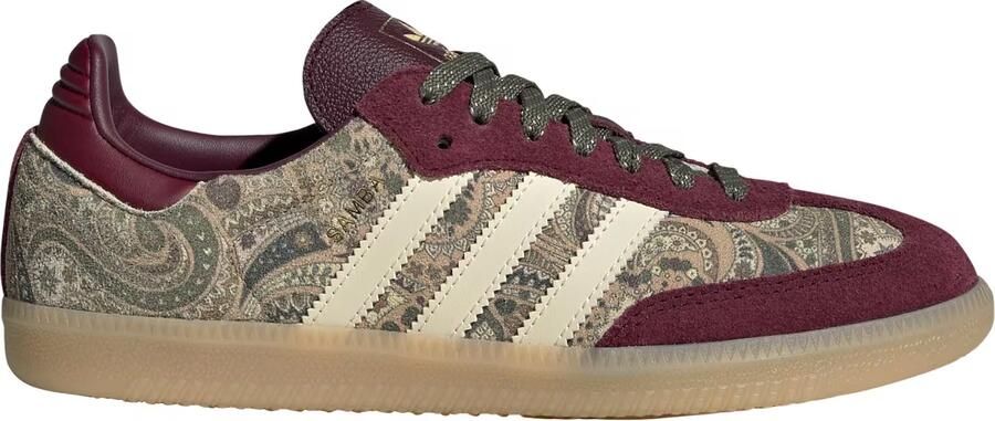 ADIDAS ORIGINALS Sneakers laag 'Samba OG X Liberty London' ecru kaki olijfgroen bourgogne - Foto 8