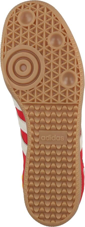 ADIDAS ORIGINALS Sneakers laag 'SAMBA' pasteelgeel donkergroen rood offwhite - Foto 9