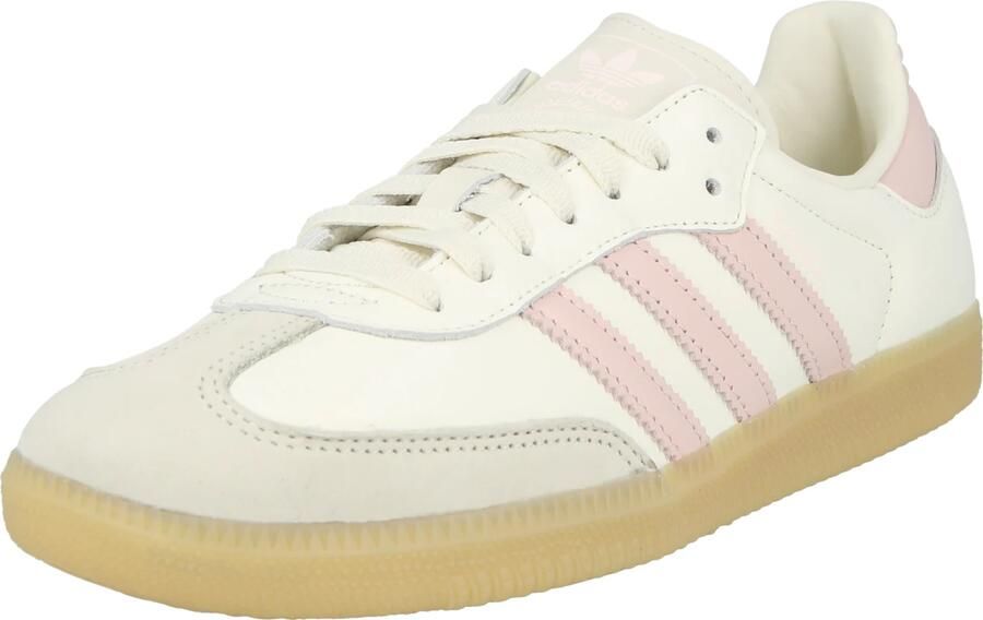 Adidas Originals Samba OG leren sneakers wit lichtroze - Foto 7