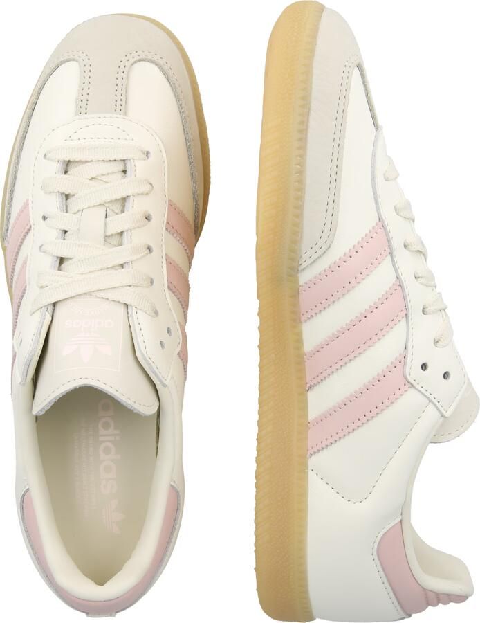 Adidas Originals Samba OG leren sneakers wit lichtroze - Foto 8