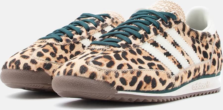 ADIDAS ORIGINALS Sneakers laag 'SL 72' beige cognac zwart wit - Foto 8