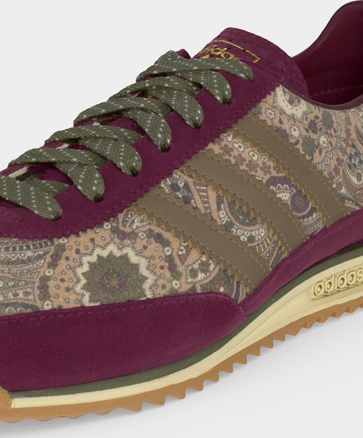ADIDAS ORIGINALS Sneakers laag 'SL 72 OG X Liberty London' beige aardetinten wijnrood - Foto 3