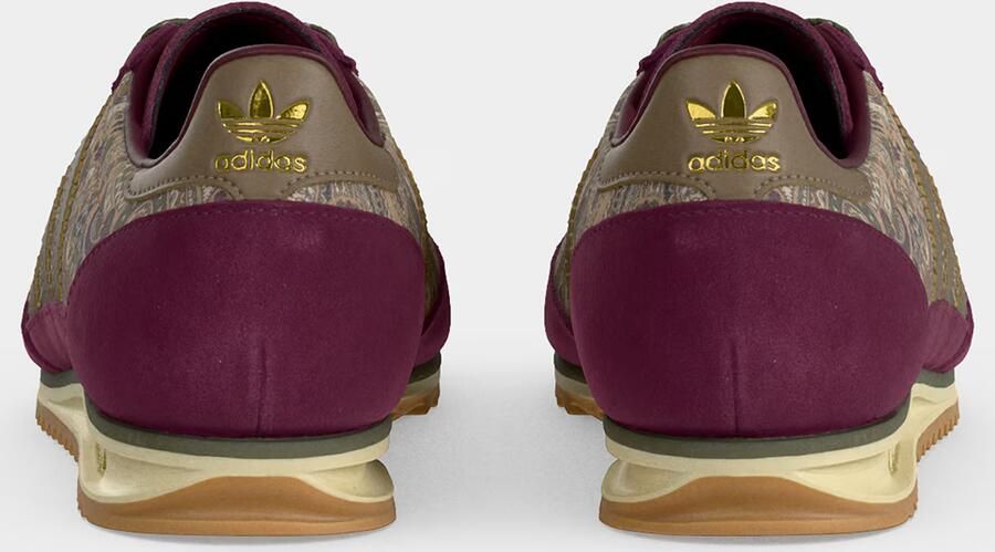 ADIDAS ORIGINALS Sneakers laag 'SL 72 OG X Liberty London' beige aardetinten wijnrood - Foto 8