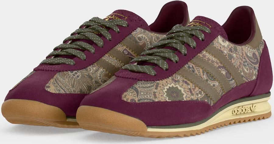 ADIDAS ORIGINALS Sneakers laag 'SL 72 OG X Liberty London' beige aardetinten wijnrood - Foto 9
