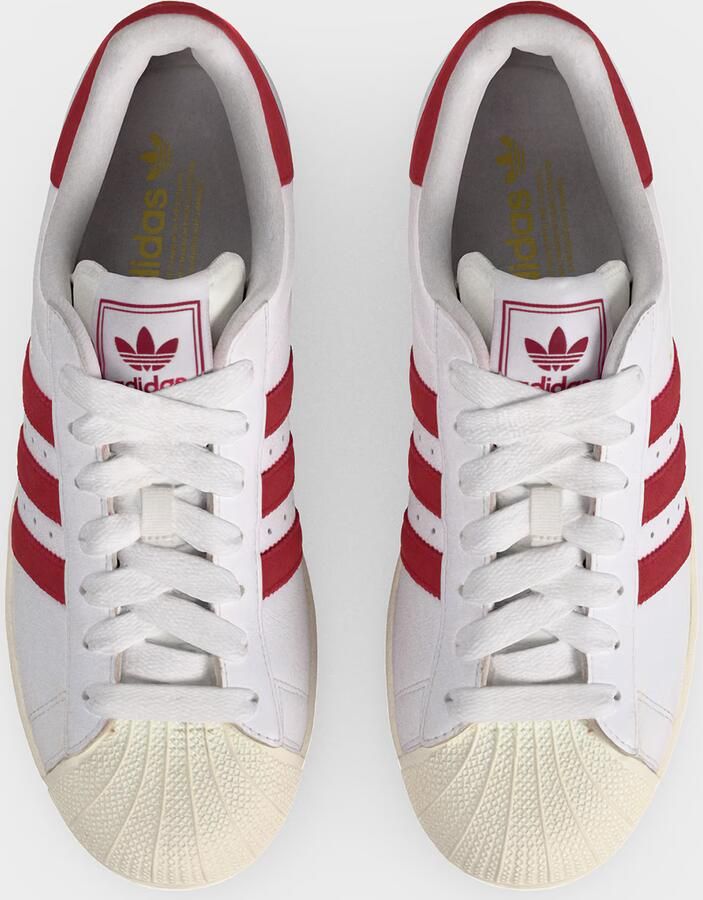 ADIDAS ORIGINALS Sneakers laag 'Superstar II' bloedrood wit - Foto 3