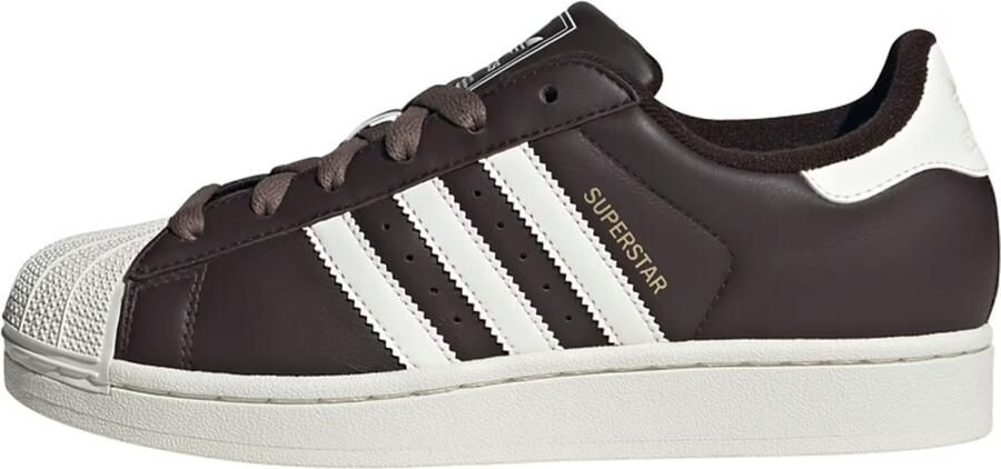 ADIDAS ORIGINALS Sneakers laag 'Superstar II' donkerbruin goud wit - Foto 3