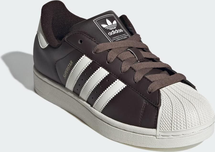 ADIDAS ORIGINALS Sneakers laag 'Superstar II' donkerbruin goud wit - Foto 7