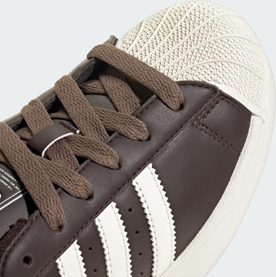 ADIDAS ORIGINALS Sneakers laag 'Superstar II' donkerbruin goud wit - Foto 4