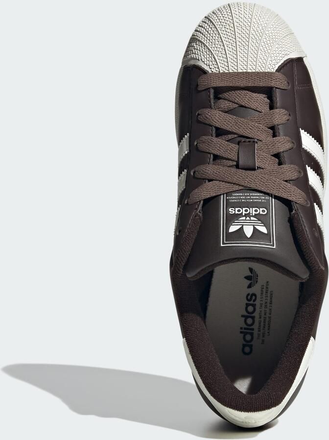 ADIDAS ORIGINALS Sneakers laag 'Superstar II' donkerbruin goud wit - Foto 6