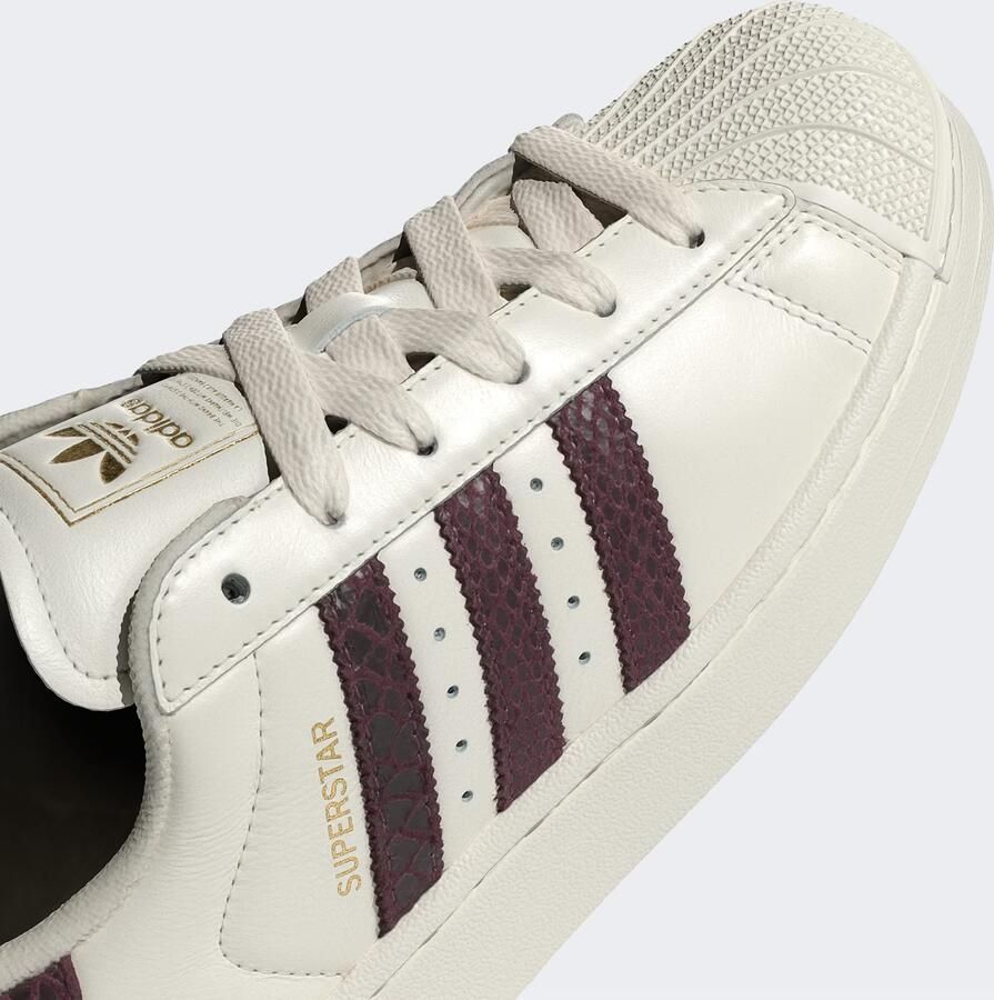 ADIDAS ORIGINALS Sneakers laag 'Superstar II Latte' bourgogne wit - Foto 6