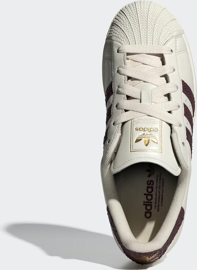 ADIDAS ORIGINALS Sneakers laag 'Superstar II Latte' bourgogne wit - Foto 8