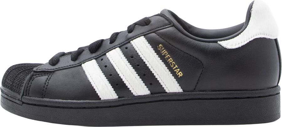 Adidas Originals Superstar II Pony Hair Dames Zwart- Dames Zwart - Foto 3
